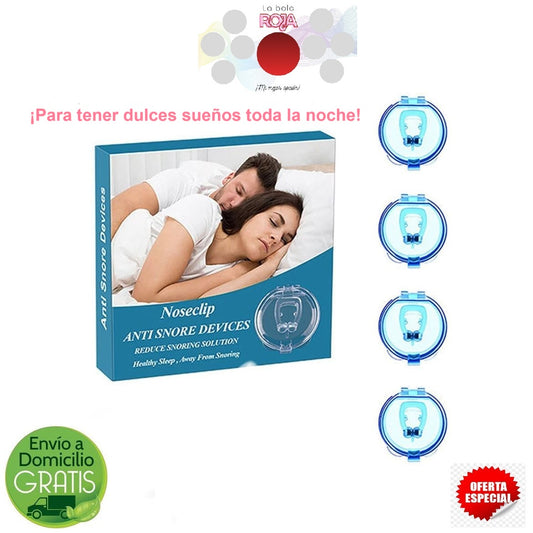 DISPOSITIVO ANTIRRONQUIDOS 4 PZ